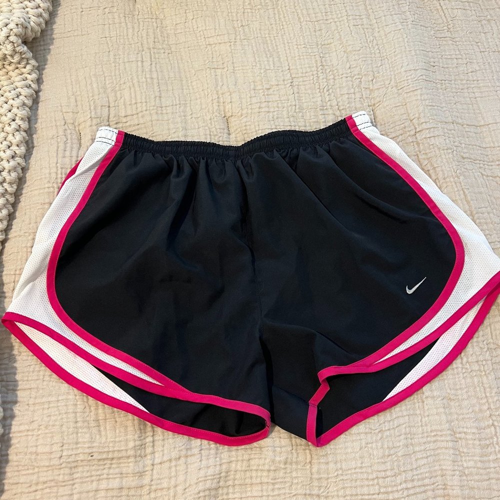 Nike Dri-Fit Women's Brief-Lined Running Shorts - Size L
